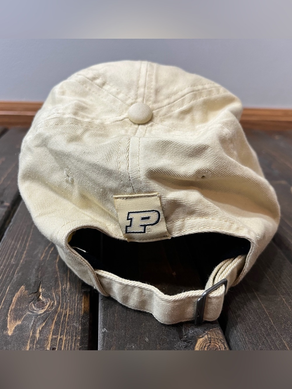 Purdue Boilermakers Nike Hat Baseball Cap Adjustable OSFM Dri-Fit Heritage86 - Picture 3 of 7